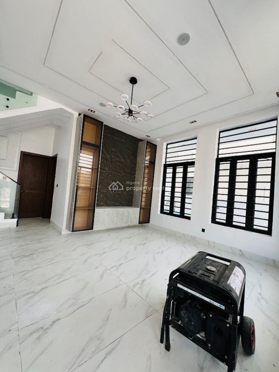 Well Finished 4 Bedroom Detached Duplex with a Swimming Pool and a Bq, Lekki Palm City Estate, Ajah, Lagos, Detached Duplex for Sale