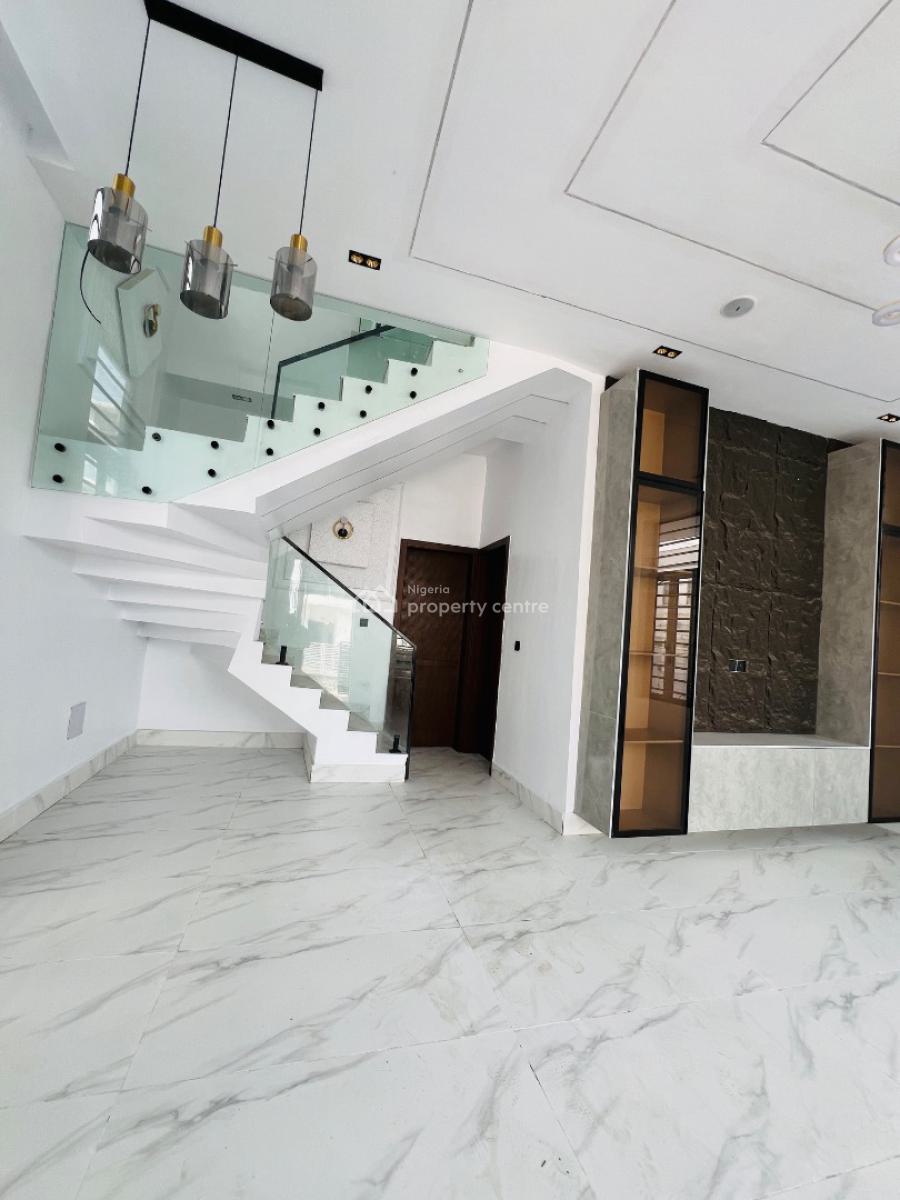 Well Finished 4 Bedroom Detached Duplex with a Swimming Pool and a Bq, Lekki Palm City Estate, Ajah, Lagos, Detached Duplex for Sale