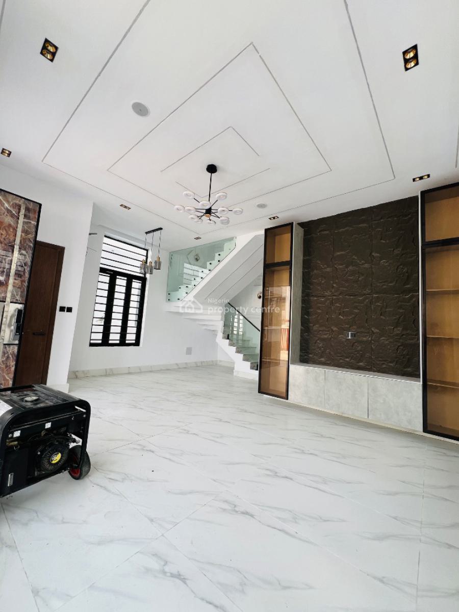 Well Finished 4 Bedroom Detached Duplex with a Swimming Pool and a Bq, Lekki Palm City Estate, Ajah, Lagos, Detached Duplex for Sale