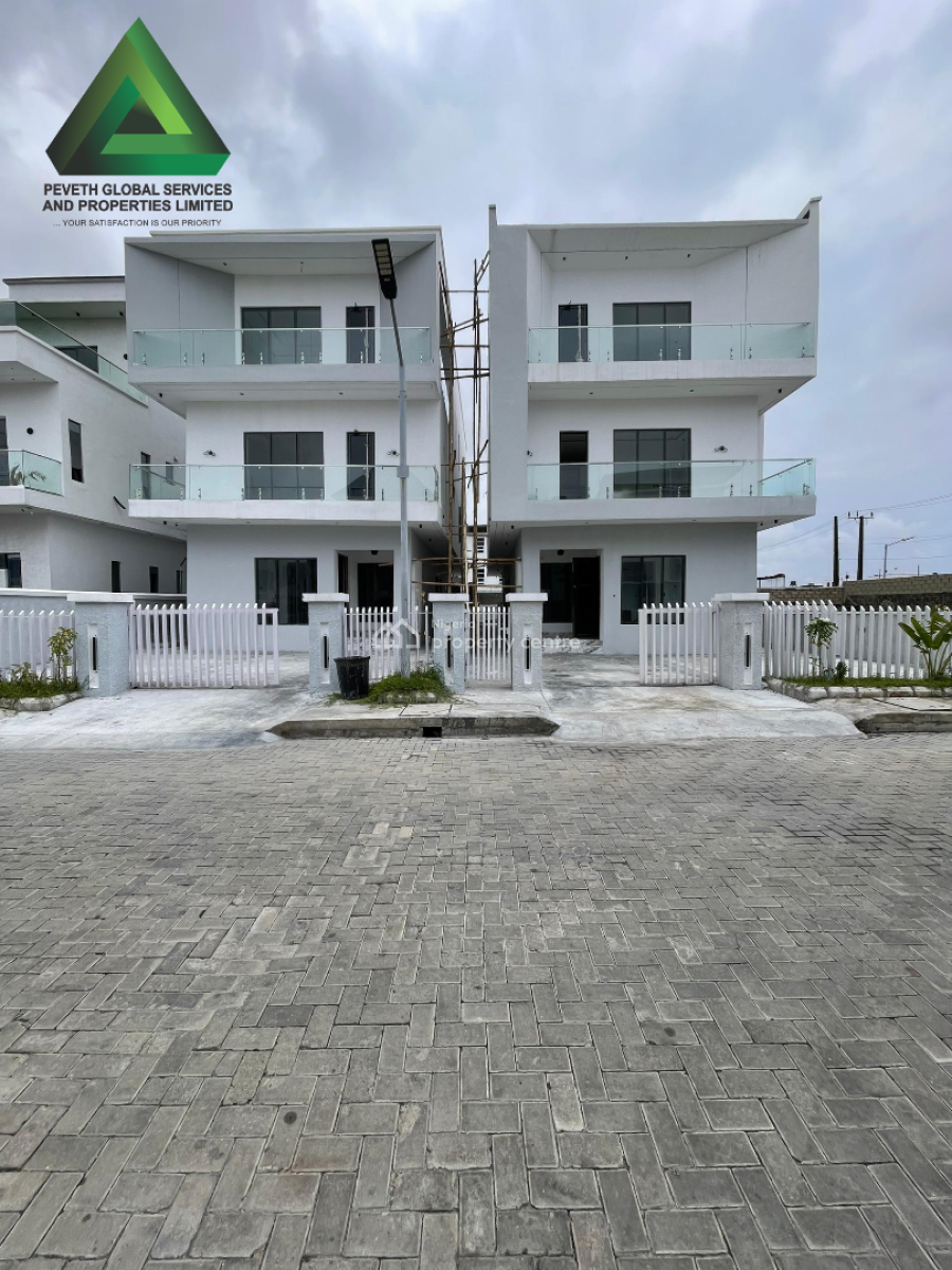 5 Bedroom Fully Detached Duplex with Swimming Pool, Bq, Osapa London, Lekki, Lagos, Detached Duplex for Sale