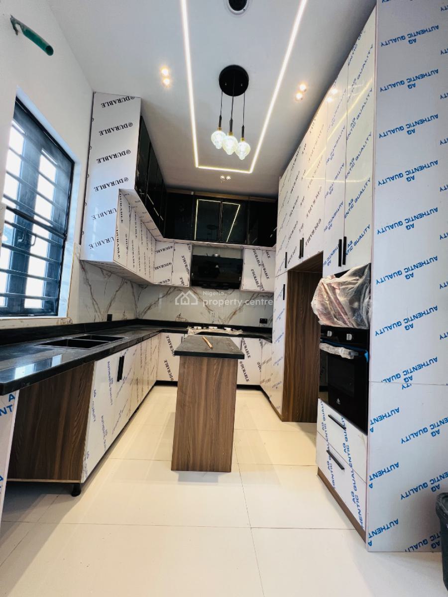 Exquisite 4 Bedroom Detached Duplex with a Bq in a Secured Estate, Lekki Palm City Estate, Ajah, Lagos, Detached Duplex for Sale