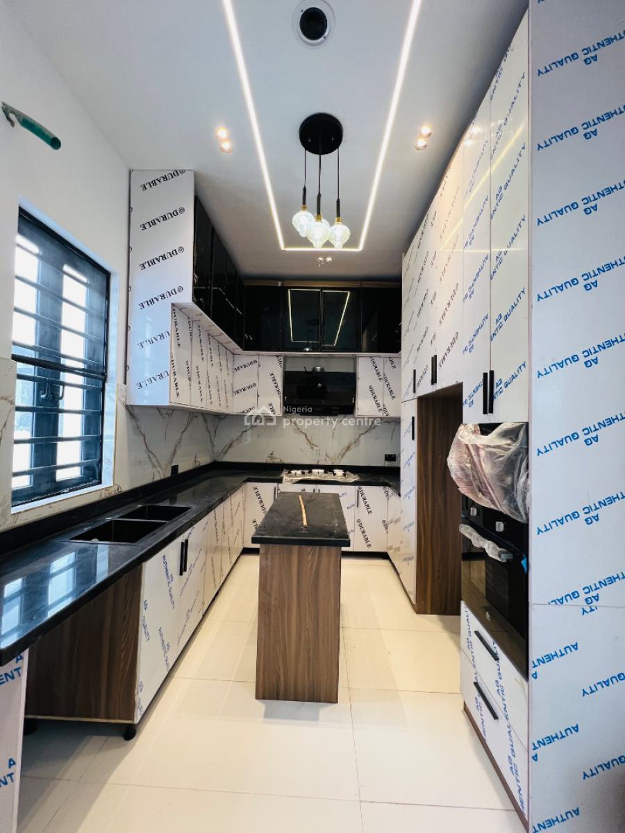 Exquisite 4 Bedroom Detached Duplex with a Bq in a Secured Estate, Lekki Palm City Estate, Ajah, Lagos, Detached Duplex for Sale