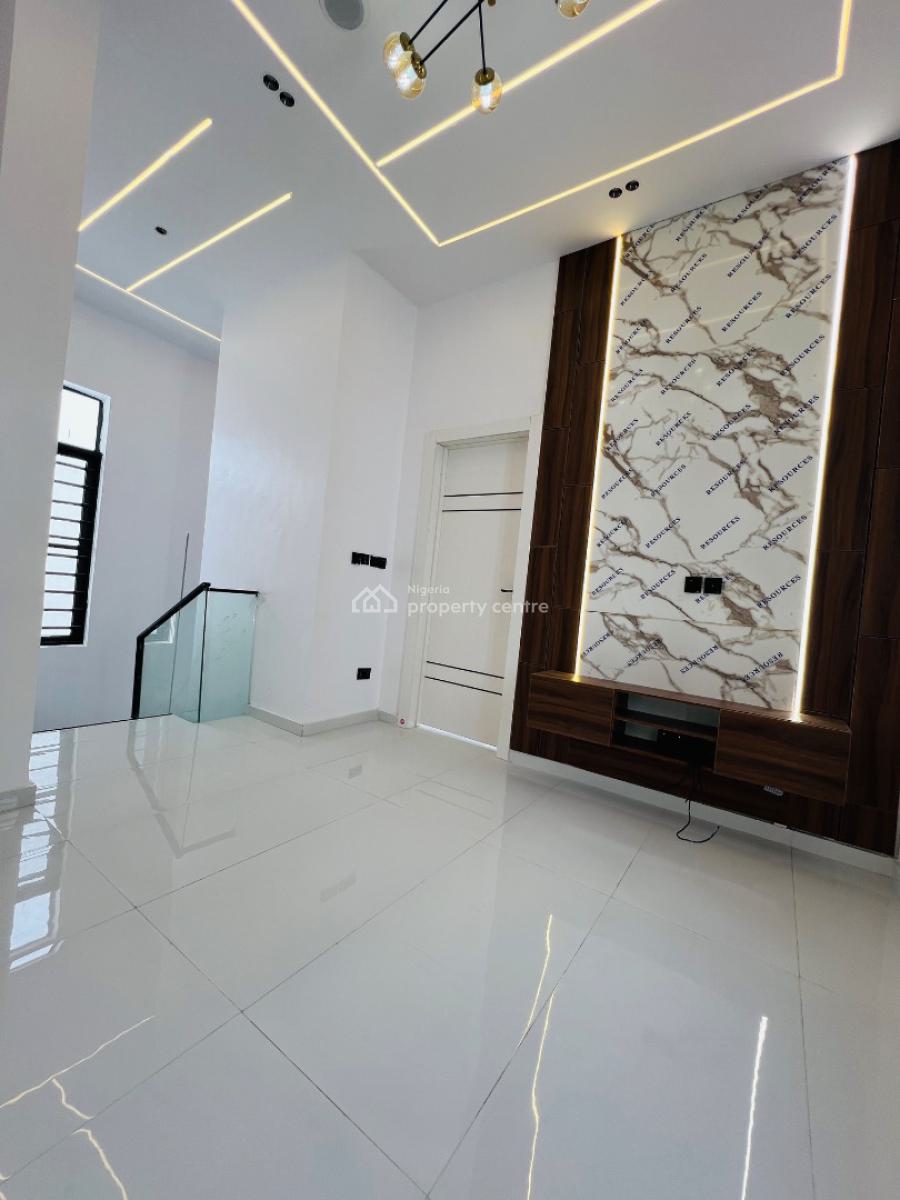 Exquisite 4 Bedroom Detached Duplex with a Bq in a Secured Estate, Lekki Palm City Estate, Ajah, Lagos, Detached Duplex for Sale