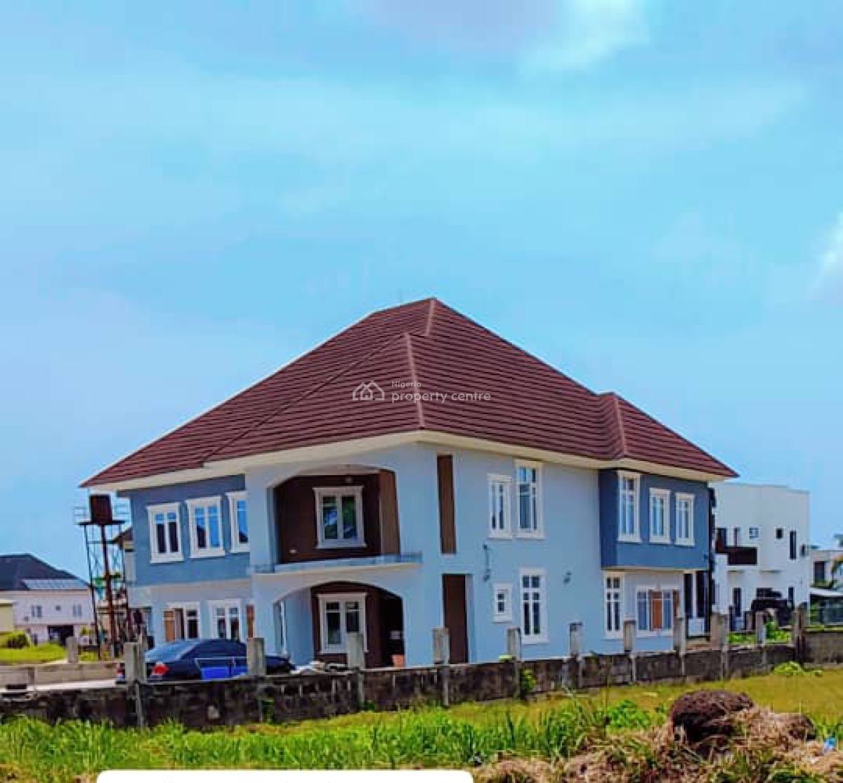 a Massive 4bedroom Fully Detached Duplex with Bq, Pearl Garden Estate Monastery Road Behind Novare Mall, Sangotedo, Ajah, Lagos, Detached Duplex for Sale