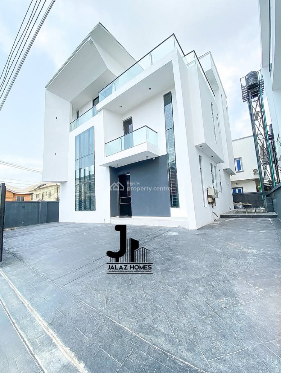 5 Bedroom Detached Home with a Bq, Osapa, Lekki, Lagos, House for Sale