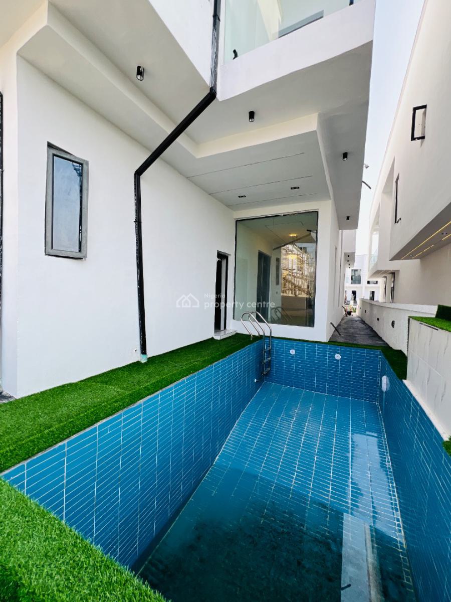 Beautifully Finished 5 Bedroom Detached Duplex with a Swimming Pool, Lekki Palm City Estate, Ajah, Lagos, Detached Duplex for Sale