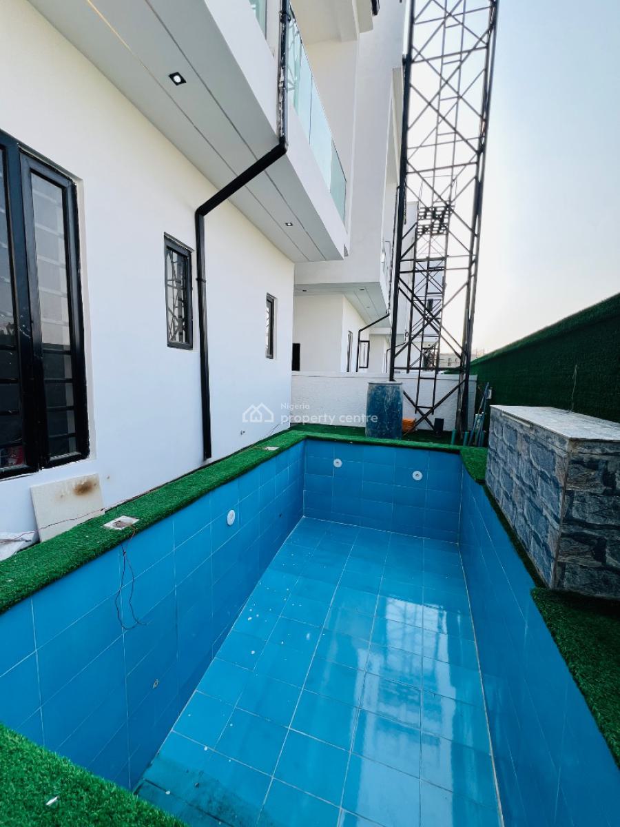 Exquisite 5 Bedroom Fully Detached Duplex with a Swimming Pool, Lekki Palm City Estate, Ajah, Lagos, Detached Duplex for Sale
