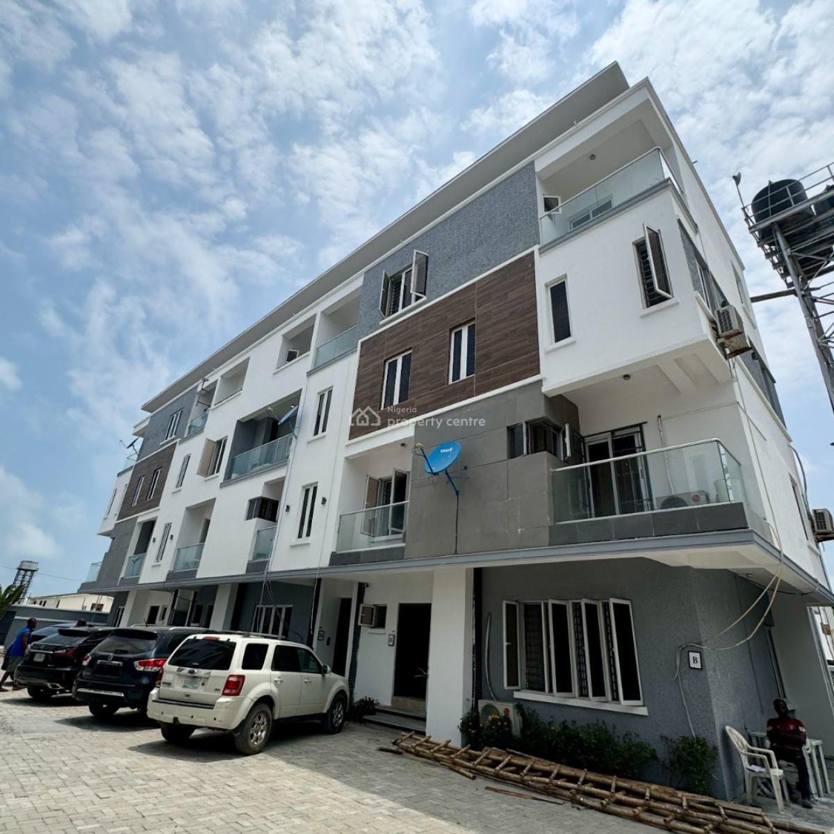 Modern 3-bedroom Maisonette with Bq in Ikate By Nike Art Gallery Rd., Ikate, Lekki, Lagos, Flat / Apartment for Sale