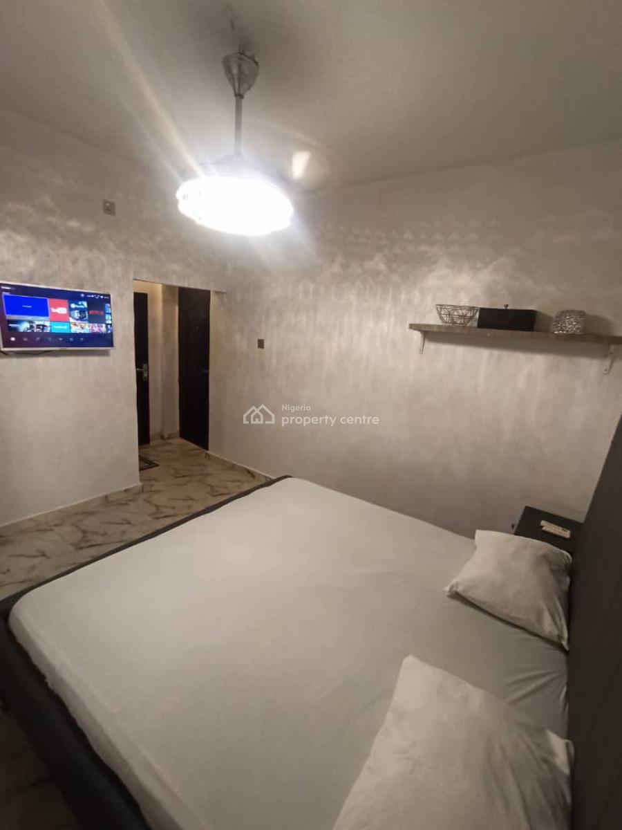 2 Bedrooms Serviced Apartment, Cg Apartments, Juli Estate, Off Kudirat Abiola Way, Oregun, Ikeja, Lagos, Flat / Apartment Short Let