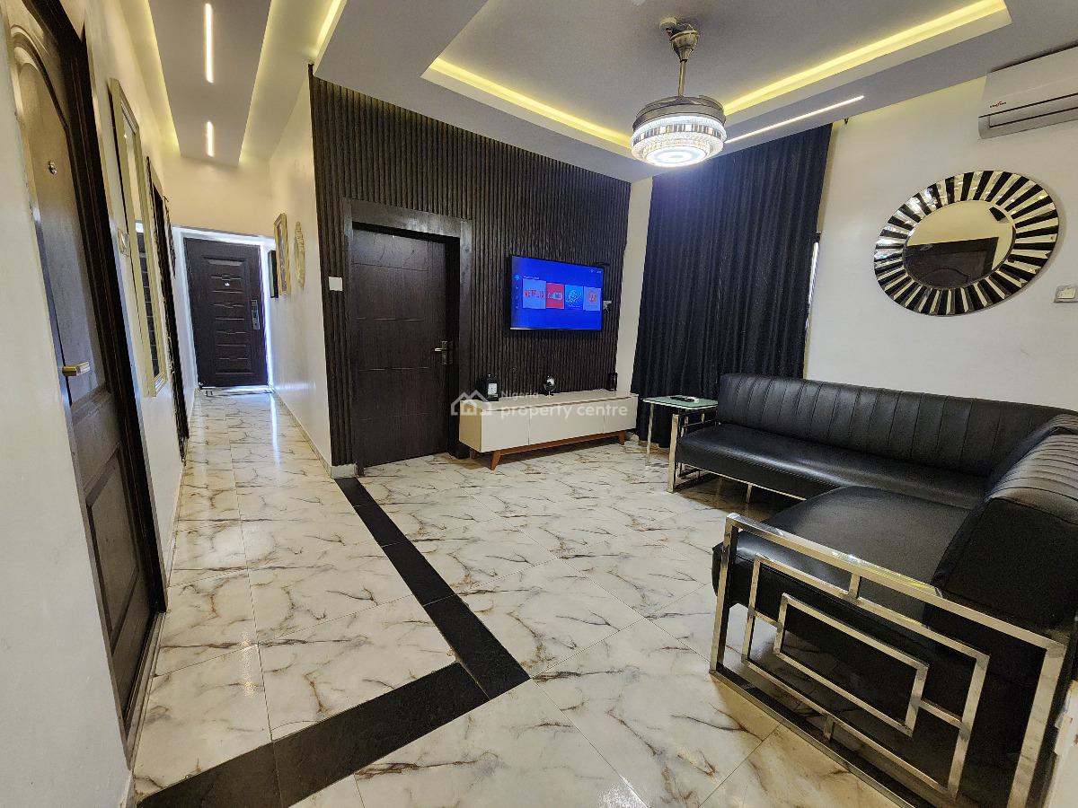 2 Bedrooms Serviced Apartment, Cg Apartments, Juli Estate, Off Kudirat Abiola Way, Oregun, Ikeja, Lagos, Flat / Apartment Short Let