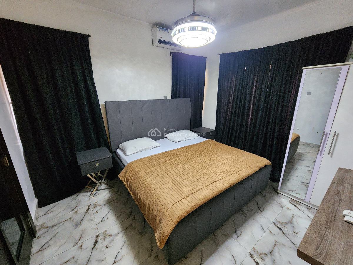 2 Bedrooms Serviced Apartment, Cg Apartments, Juli Estate, Off Kudirat Abiola Way, Oregun, Ikeja, Lagos, Flat / Apartment Short Let