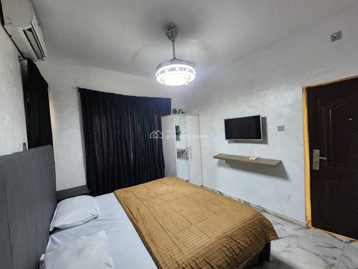 2 Bedrooms Serviced Apartment, Cg Apartments, Juli Estate, Off Kudirat Abiola Way, Oregun, Ikeja, Lagos, Flat / Apartment Short Let