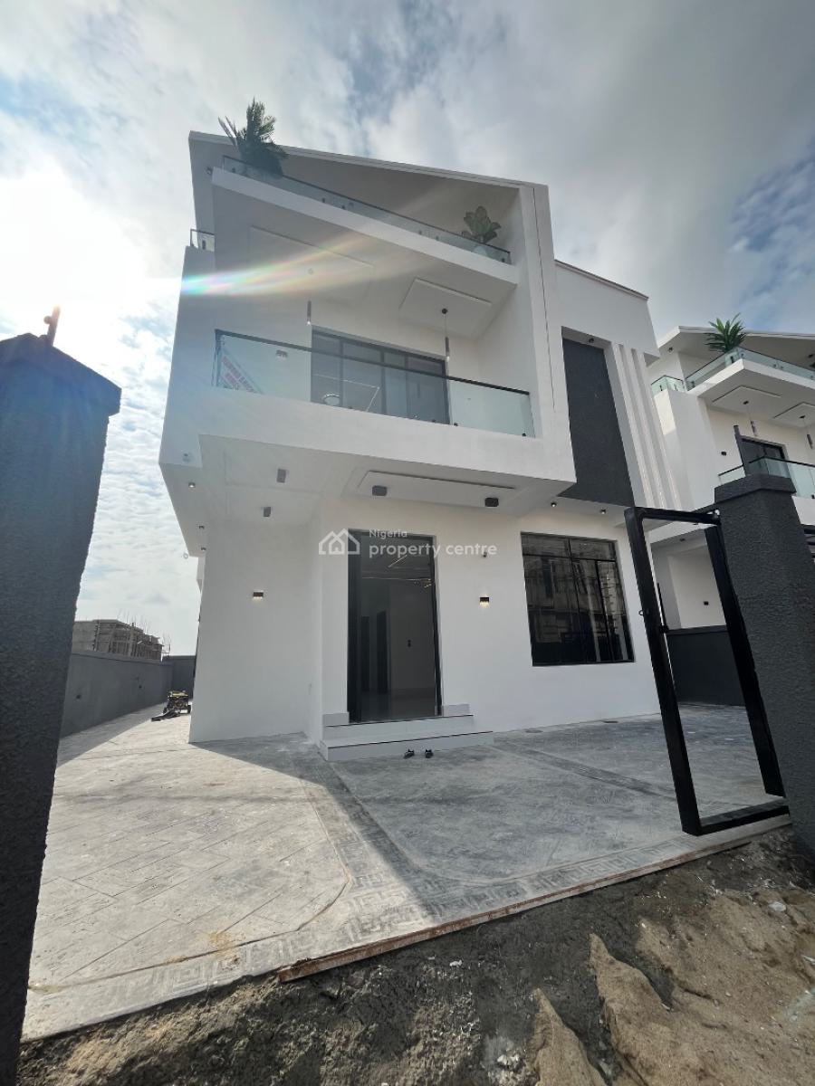Massive Portable Beautiful 4 Bedroom Fully Detached with Bq, Ajah, Lagos, Detached Duplex for Sale