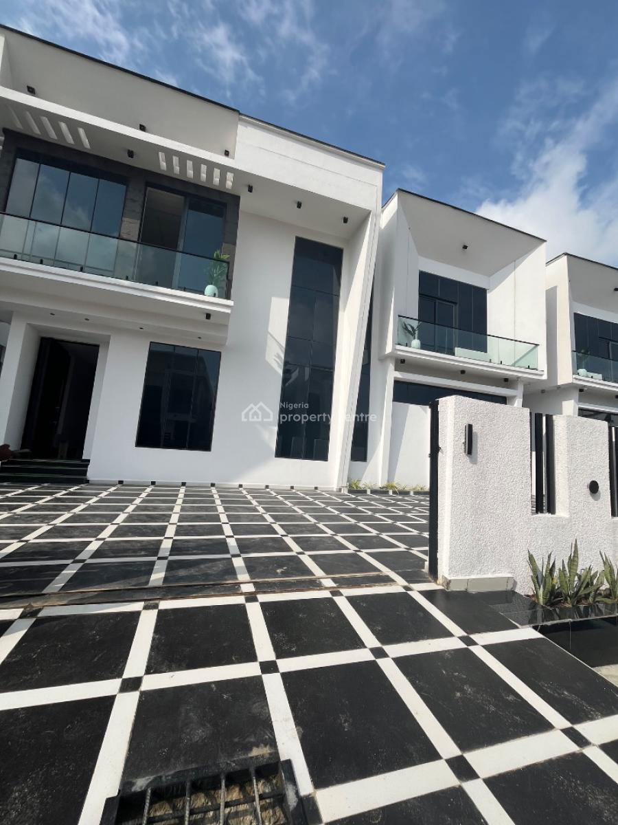 Luxury Brand New 5 Bedroom Fully Detached Duplex with a Swimming Pool, Ajah, Lagos, Detached Duplex for Sale