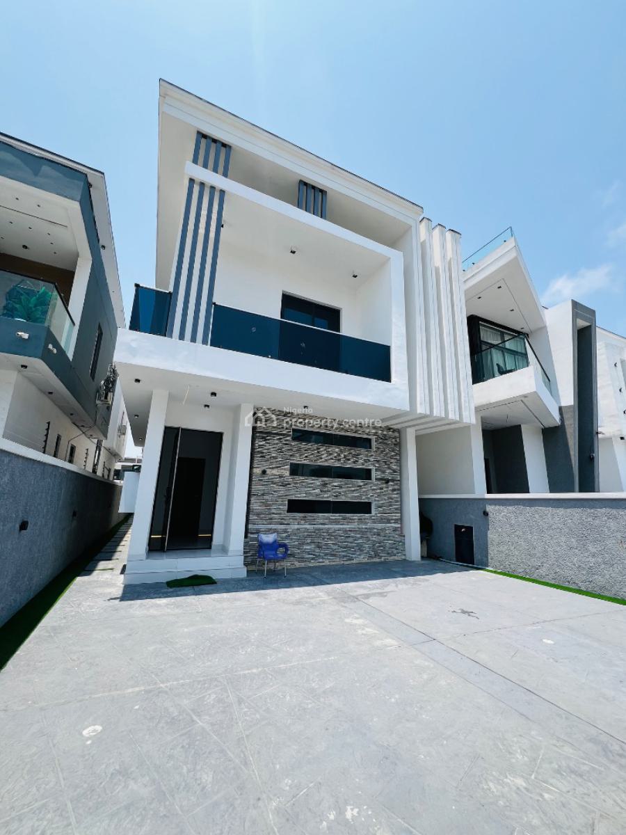 Luxury 5 Bedroom Detached Duplex with a Swimming Pool and Bq, Lekki Palm City Estate, Ajah, Lagos, Detached Duplex for Sale