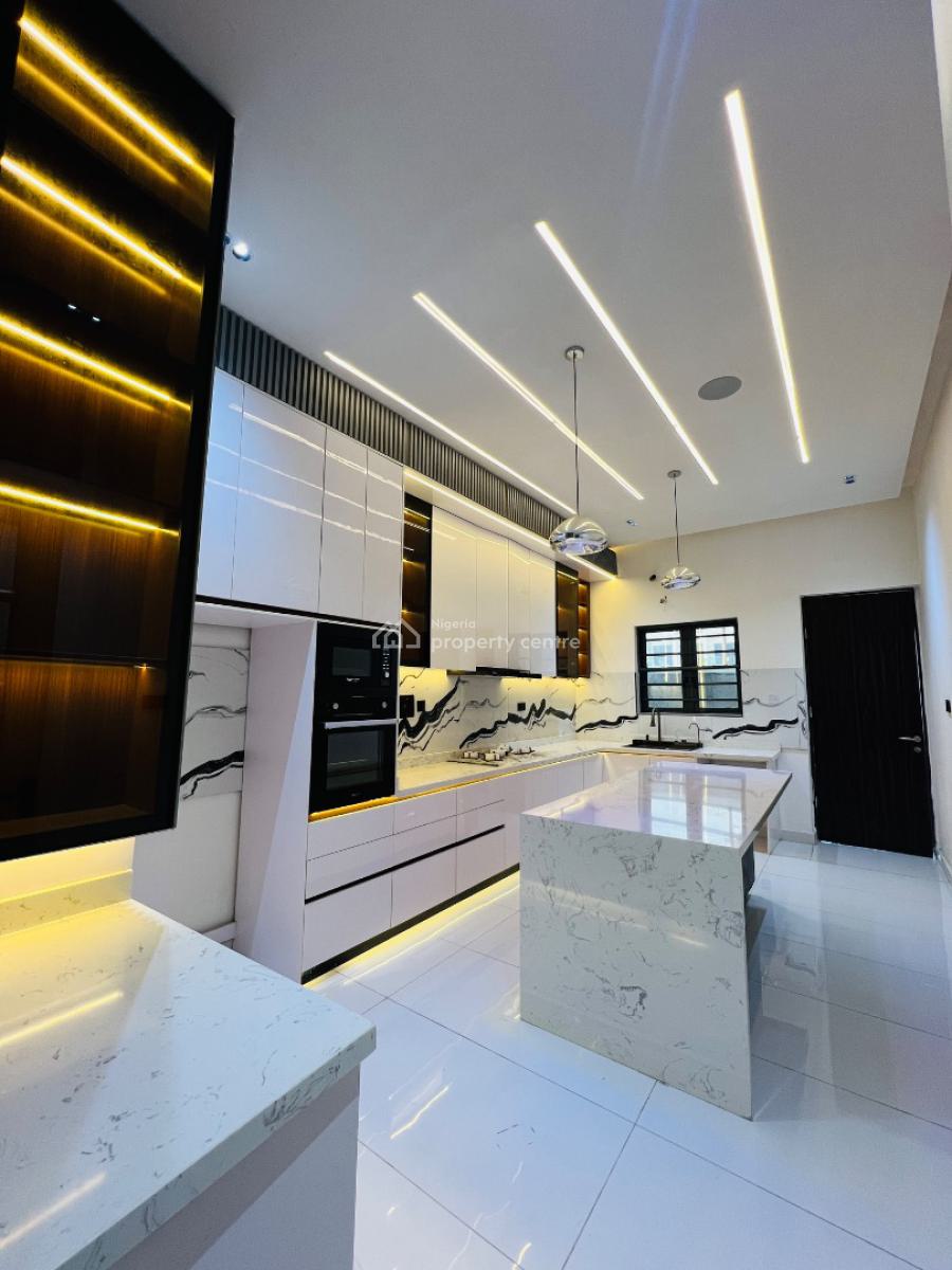 Luxury 5 Bedroom Detached Duplex with a Swimming Pool and Bq, Lekki Palm City Estate, Ajah, Lagos, Detached Duplex for Sale