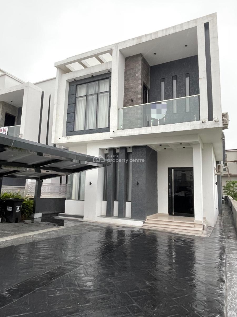 Smary Luxury Fully Furnished 5 Bedroom Duplex with Swimming Pool, Ikota, Lekki, Lagos, Detached Duplex for Sale