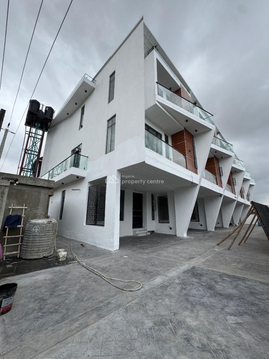 Contemporary 4 Bedroom Terrace Duplex with a Bq, Ikate, Lekki, Lagos, Terraced Duplex for Sale