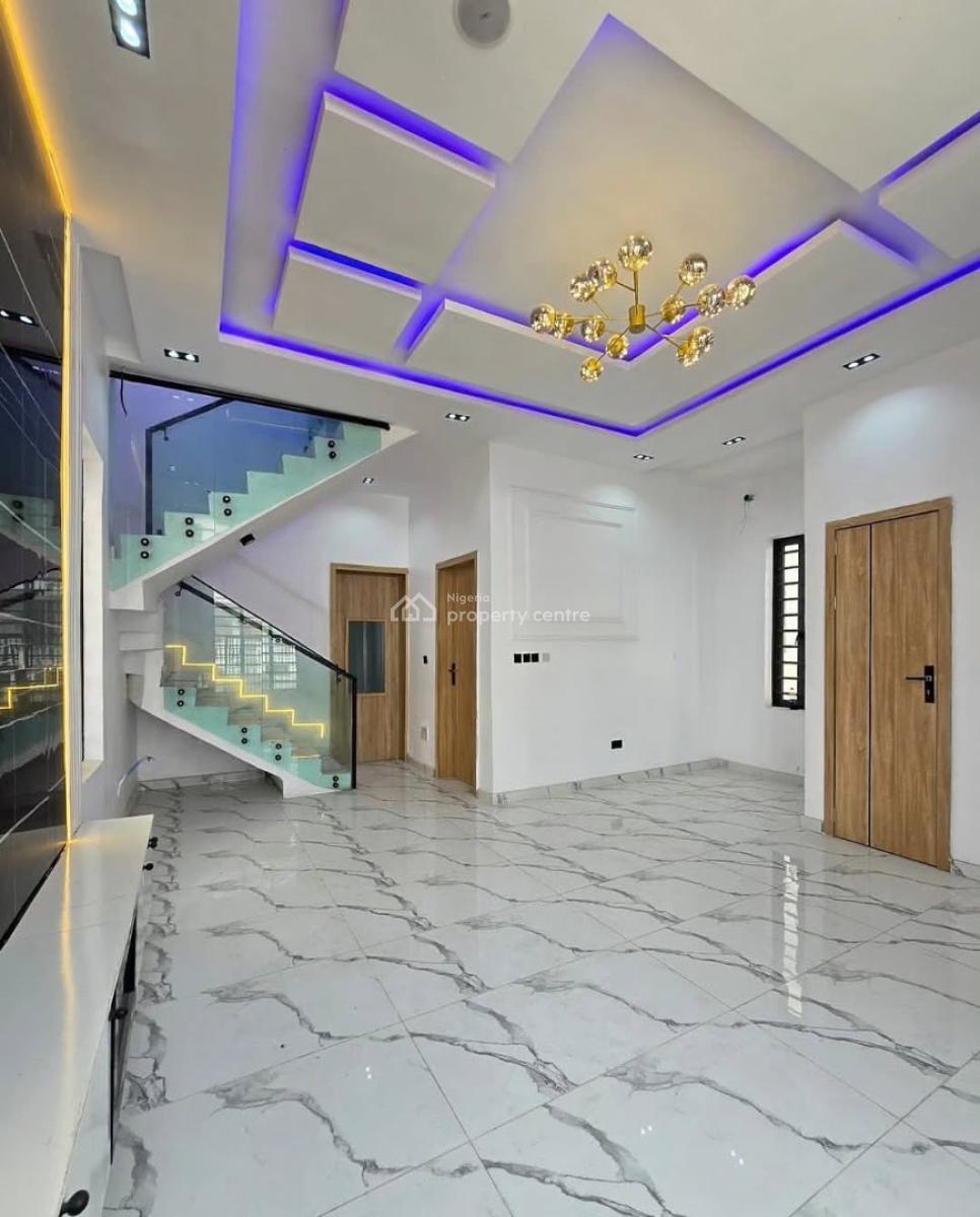 4 Bedroom Fully Detached Duplex with Bq - Gov. Consent, Lekki Palm City Estate, Off Addo Road, Ajah, Lagos, House for Sale