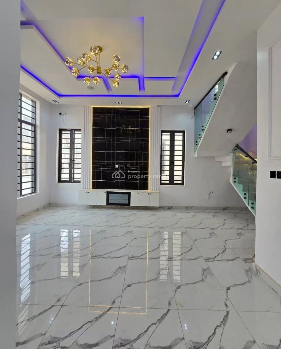 4 Bedroom Fully Detached Duplex with Bq - Gov. Consent, Lekki Palm City Estate, Off Addo Road, Ajah, Lagos, House for Sale