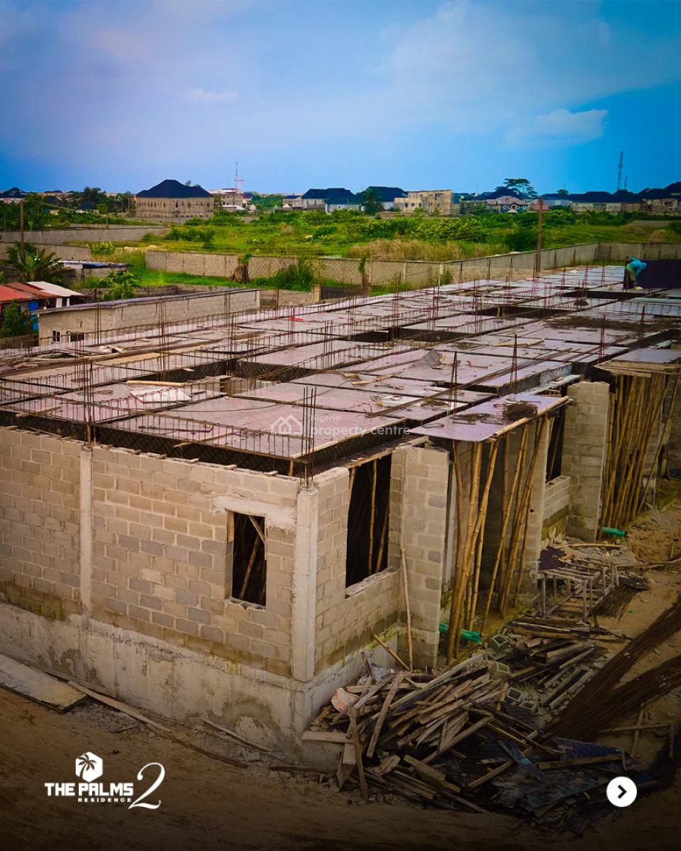 Well Secured 3 Bedroom Apartment + Bq at Off-plan, The Palms Residence 2, Abraham Adesanya, Ajah, Lagos, Flat / Apartment for Sale
