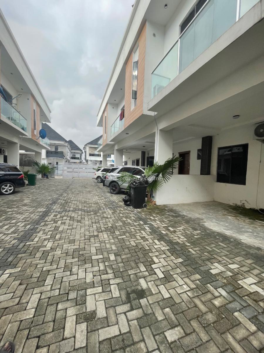 Beautiful 4 Bed Terrace Duplex, Lekki County Ikota, Lekki, Lagos, House for Rent