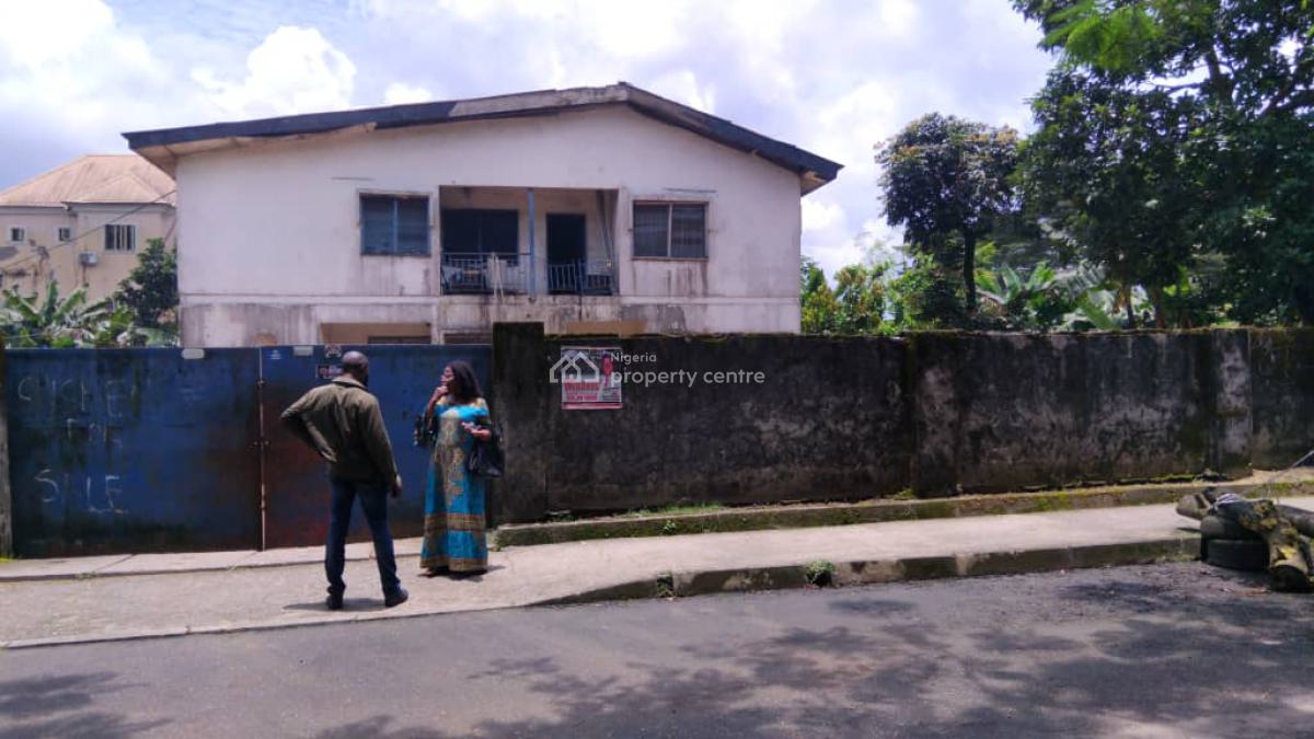 Strategically Located Plots of Dry Land with a 5bedroom Duplex, Federal Housing Estate By Ikot Ansa High Way, Calabar, Cross River, Mixed-use Land for Sale