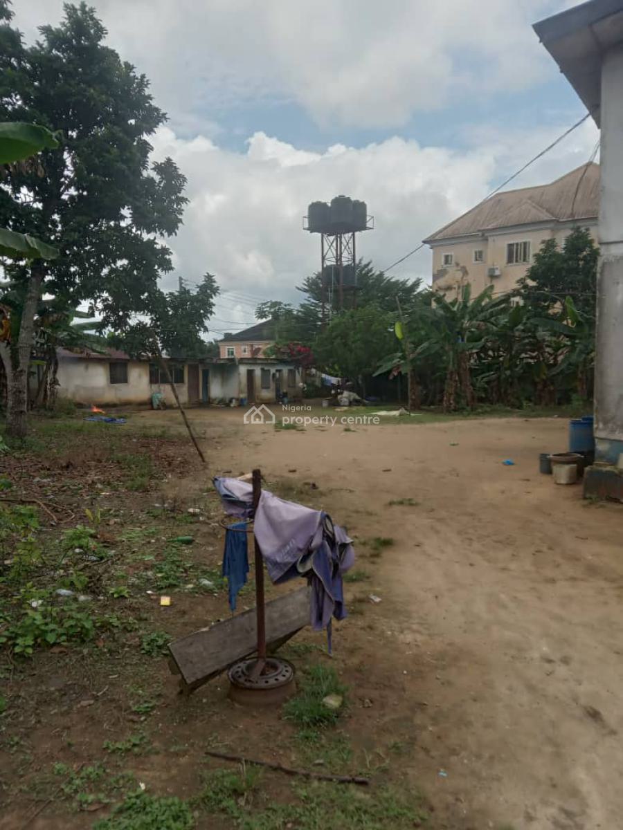 Strategically Located Plots of Dry Land with a 5bedroom Duplex, Federal Housing Estate By Ikot Ansa High Way, Calabar, Cross River, Mixed-use Land for Sale