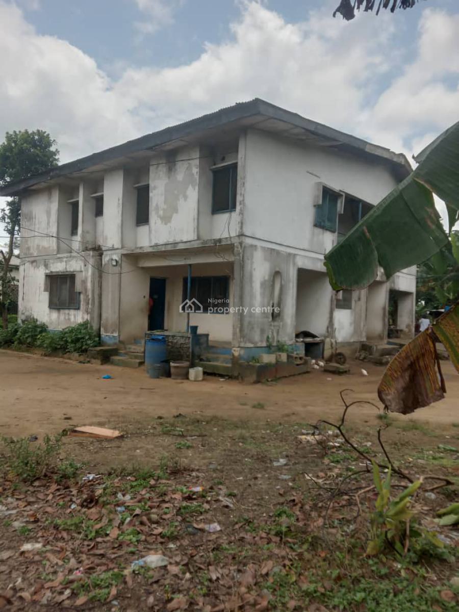 Strategically Located Plots of Dry Land with a 5bedroom Duplex, Federal Housing Estate By Ikot Ansa High Way, Calabar, Cross River, Mixed-use Land for Sale