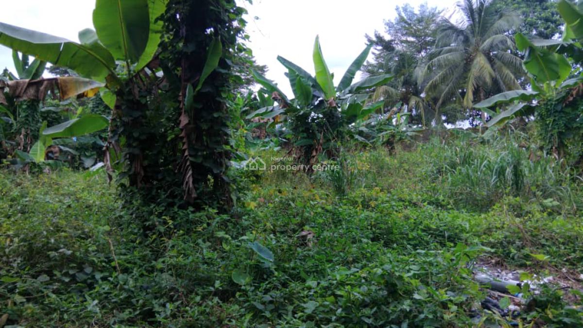 Strategically Located Plots of Dry Land with a 5bedroom Duplex, Federal Housing Estate By Ikot Ansa High Way, Calabar, Cross River, Mixed-use Land for Sale