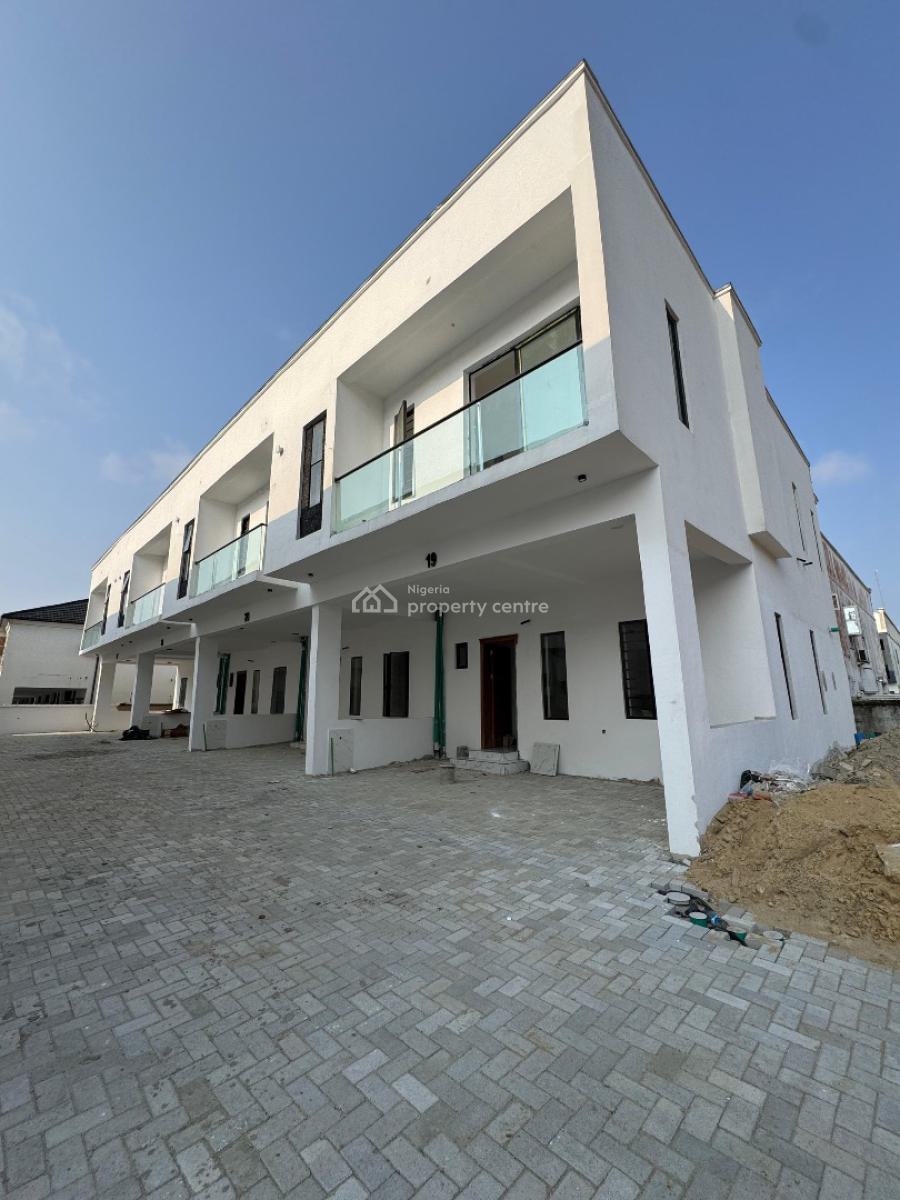 Fully Serviced 4  Bedroom Terrace Duplex, Orchid Road, Lekki, Lagos, Terraced Duplex for Sale