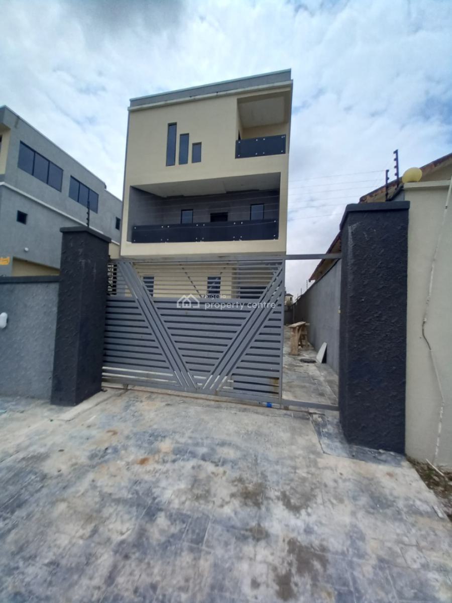 a Newly 5bedroom Fully Detached Duplex with Bq, Gra Phase 2, Magodo, Lagos, Detached Duplex for Sale