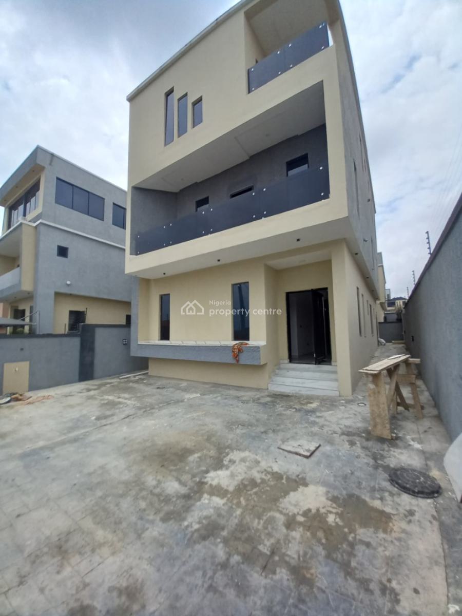 a Newly 5bedroom Fully Detached Duplex with Bq, Gra Phase 2, Magodo, Lagos, Detached Duplex for Sale