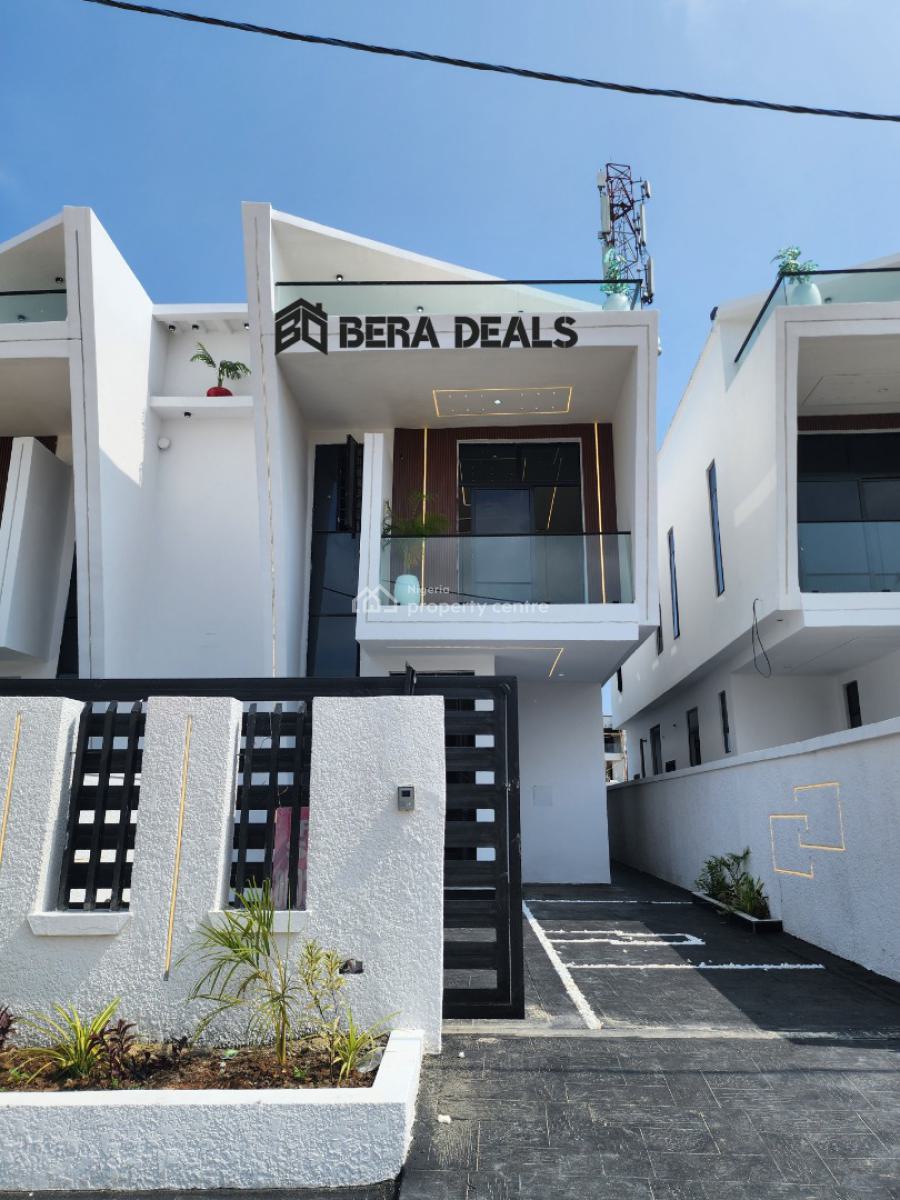 Newly Built Four (4) Bedroom Semi-detached House, Ikota, Lekki, Lagos, Semi-detached Duplex for Sale