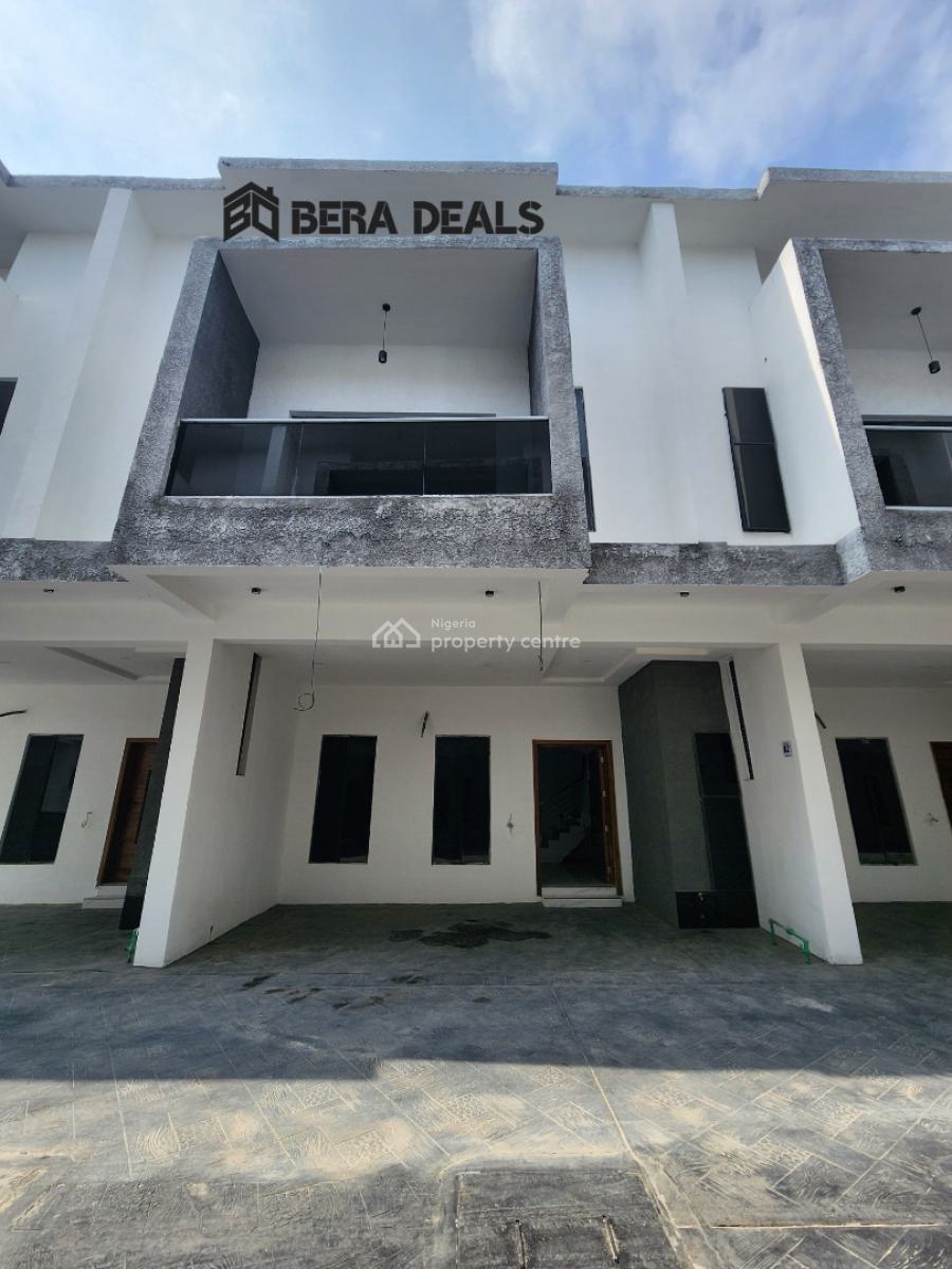Newly Built Four (4) Bedroom Townhouses/terrace Duplexes, Ikota, Lekki, Lagos, Terraced Duplex for Sale
