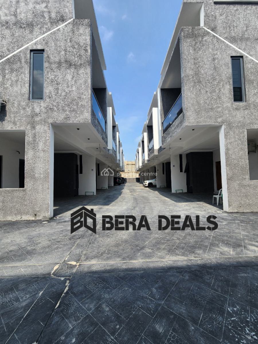 Newly Built Four (4) Bedroom Townhouses/terrace Duplexes, Ikota, Lekki, Lagos, Terraced Duplex for Sale