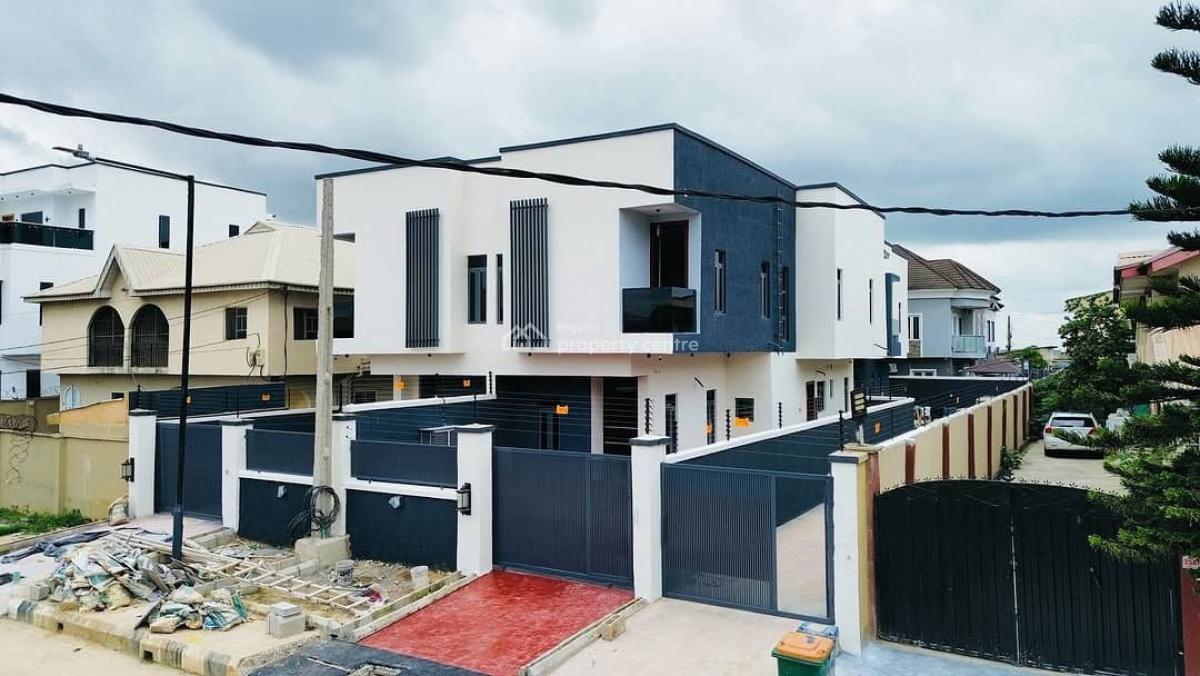 Elegant 4 Bedroom Semi Detached Duplex with Bq in Secure Estate, Gra Phase 1, Magodo, Lagos, Semi-detached Duplex for Sale