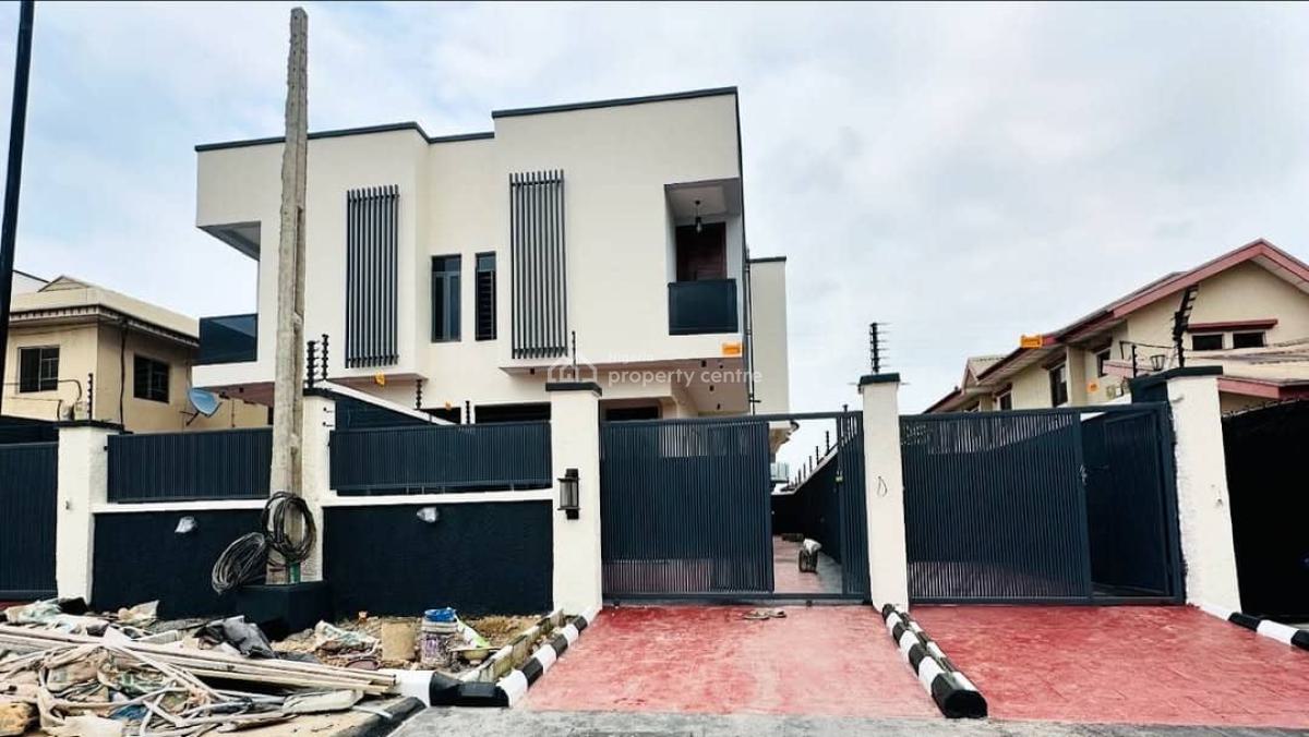 Elegant 4 Bedroom Semi Detached Duplex with Bq in Secure Estate, Gra Phase 1, Magodo, Lagos, Semi-detached Duplex for Sale