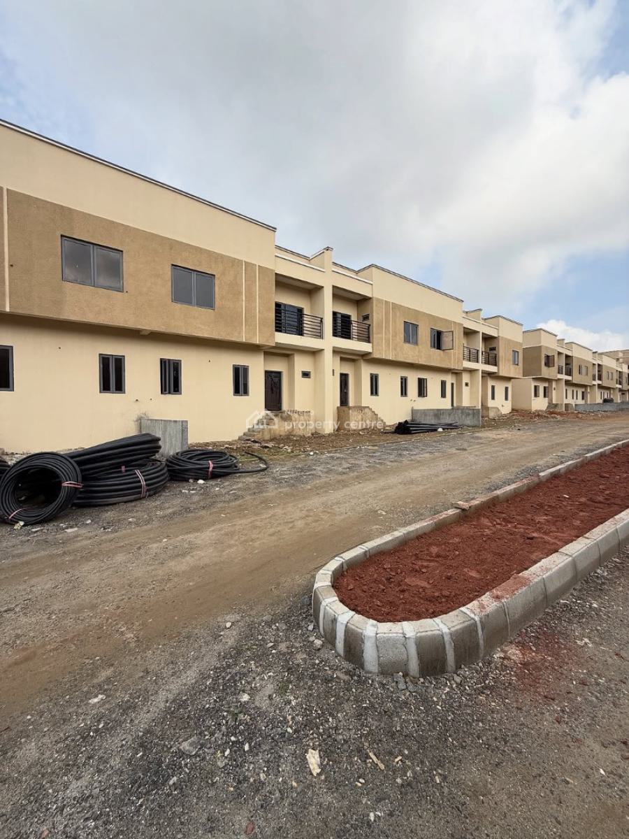 Semi Finished 4 Bedroom Terrace Duplex with Bq with Payment Plan, Cedacrest Hospitals, Apo, Abuja, Terraced Duplex for Sale