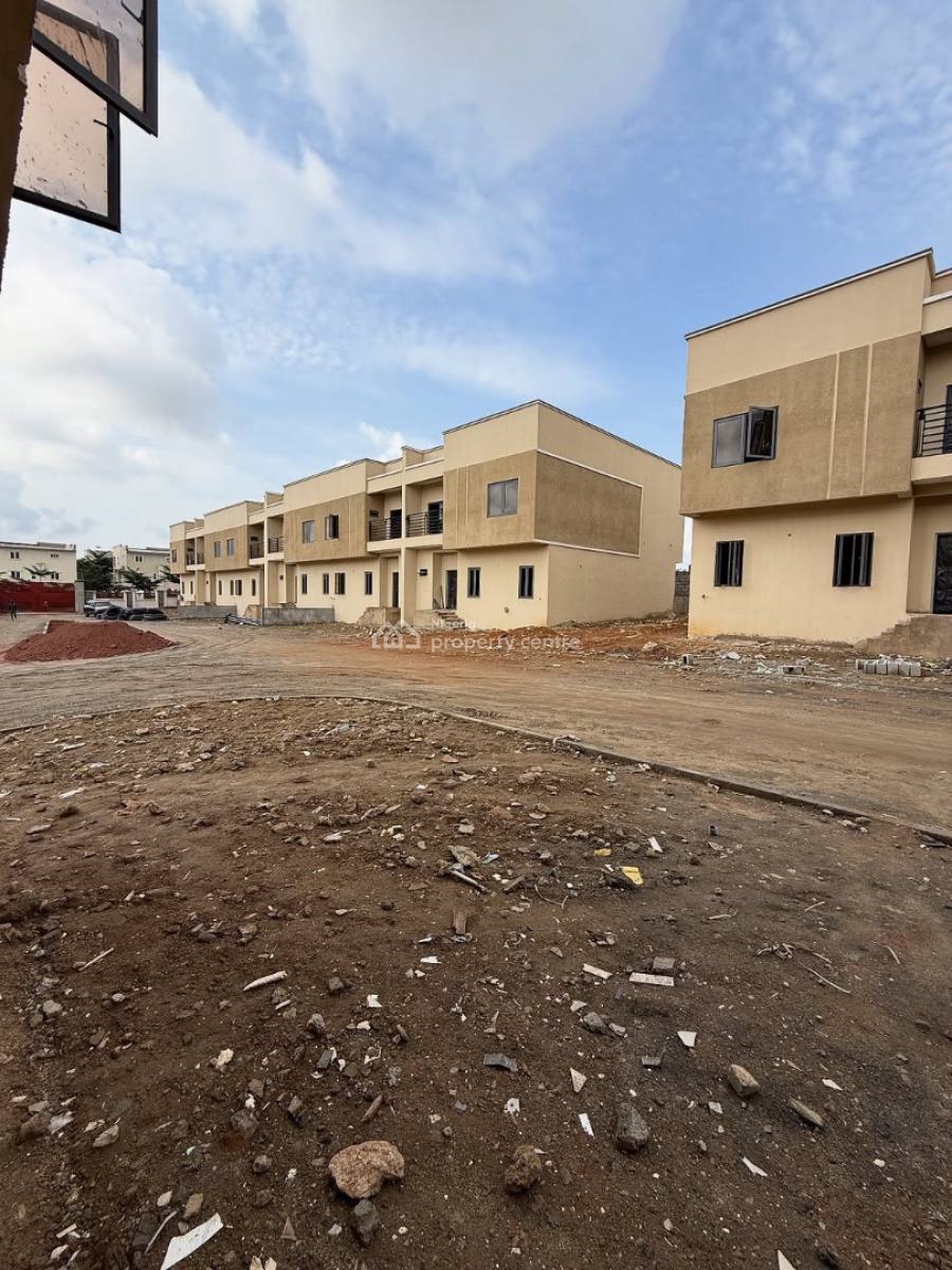Semi Finished 4 Bedroom Terrace Duplex with Bq with Payment Plan, Cedacrest Hospitals, Apo, Abuja, Terraced Duplex for Sale