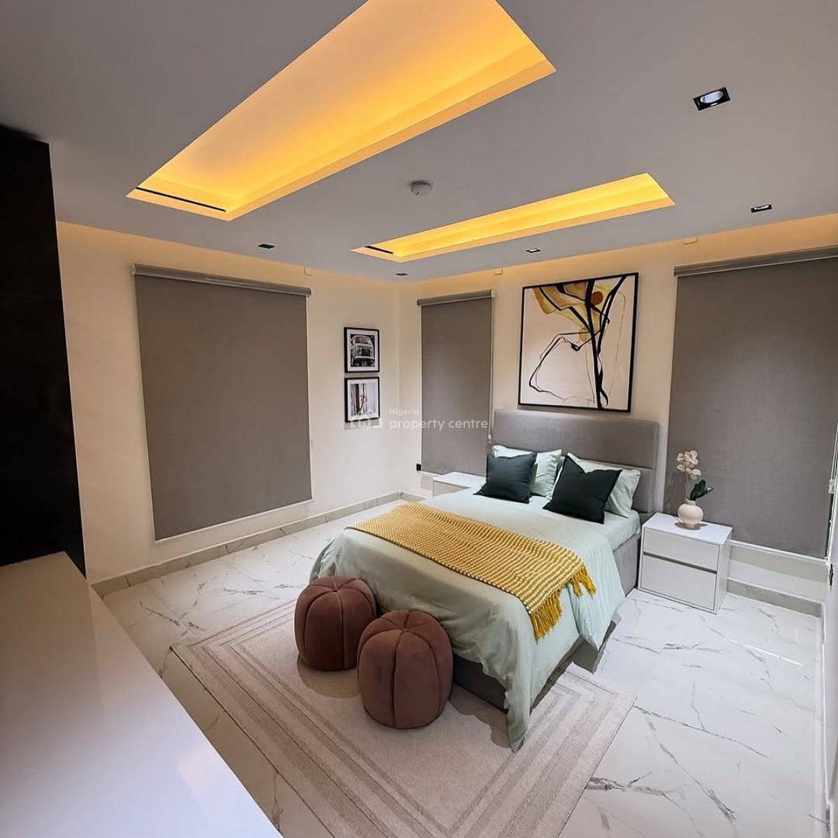 Smart Home Furnished 3 Bedroom Apartment with 24/7 Electricity, Pool, Kia Lakeside Schools, Wuye, Abuja, Flat / Apartment for Sale