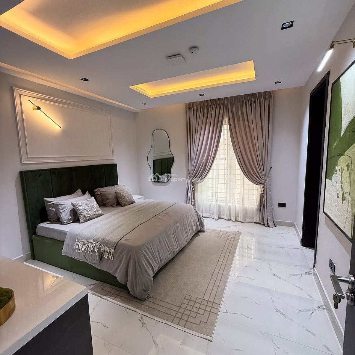 Smart Home Furnished 3 Bedroom Apartment with 24/7 Electricity, Pool, Kia Lakeside Schools, Wuye, Abuja, Flat / Apartment for Sale