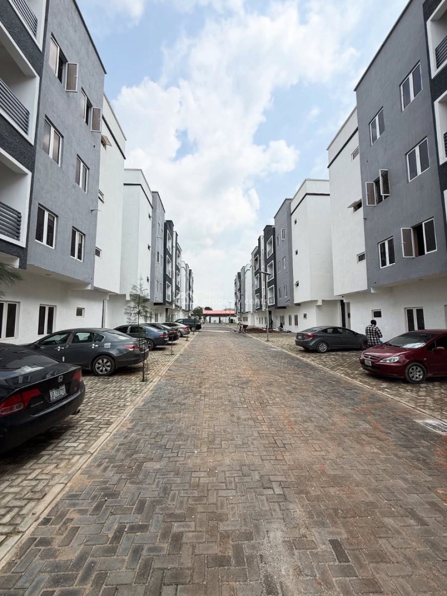 Spacious 3 Bedroom Apartment with Bq in an Estate, Ultra Modern Market, Wuye, Abuja, Flat / Apartment for Sale