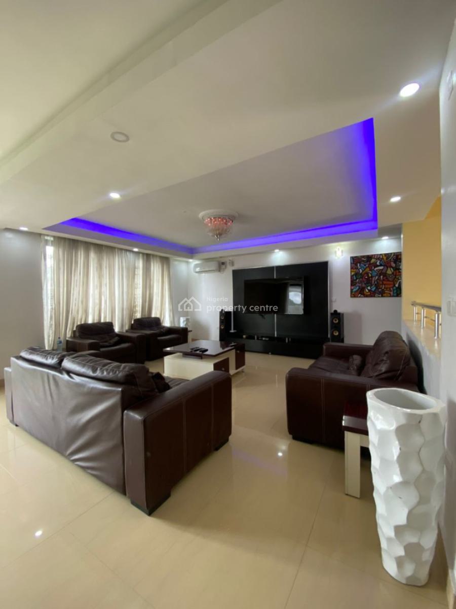 Luxury Furnished & Service 4 Bedroom Duplex, Lawoke First, Lekki Phase 2, Lekki, Lagos, Terraced Duplex for Rent