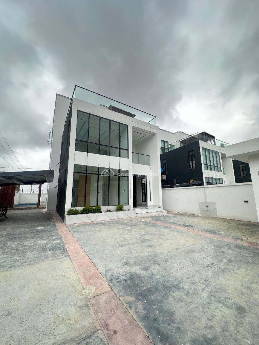 The Best Offer of a 5 Bedroom Duplex with a Very Spacious Compound, Comes with a Private Swimming Pool, Private Cinema Room, Lekki Phase 1, Lekki, Lagos, Detached Duplex for Sale