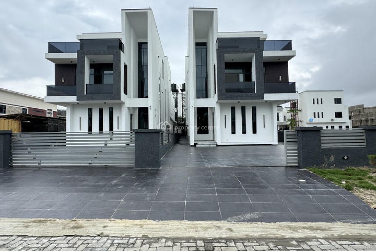 Luxury 4 Bedroom Detached House with Swimming Pool and Bq, Lekki, Lagos, Detached Duplex for Sale