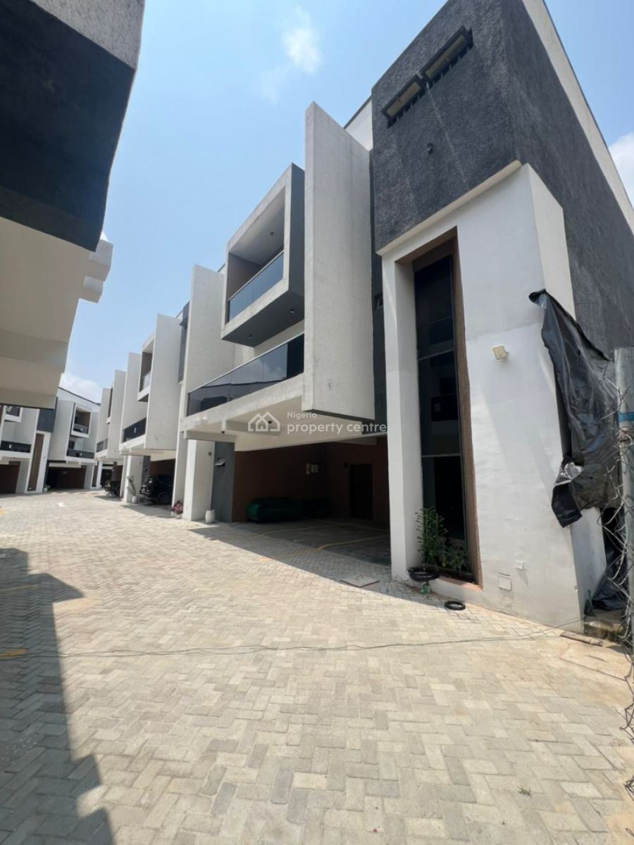 Nicely Built and Spacious 4-bedrooms Terrace Duplex with Bq, Ikate Via Freedom Way Lekki Phase 1, Ikate Elegushi, Lekki, Lagos, Terraced Duplex for Sale
