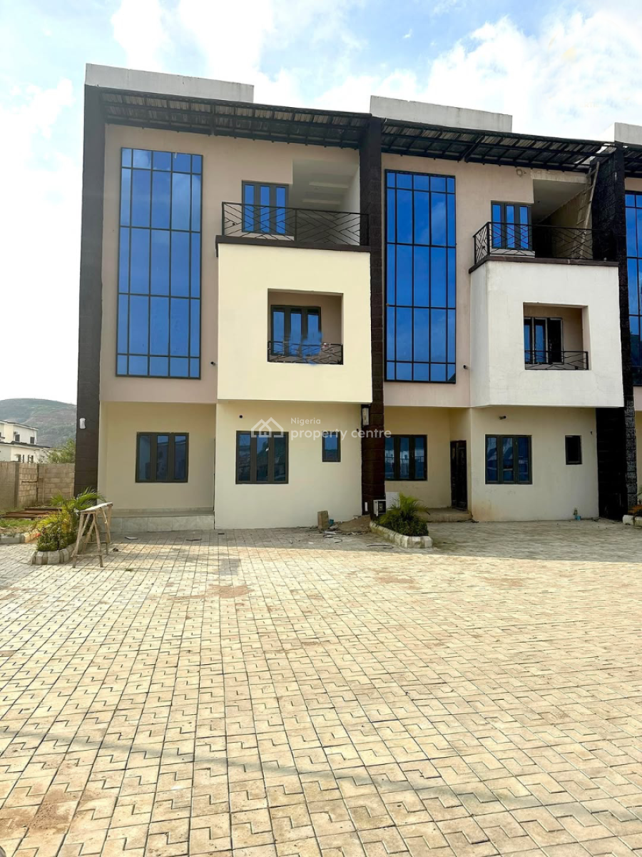 Brand New 4 Bedroom Terrace Duplex with Bq, Katampe (main), Katampe, Abuja, Terraced Duplex for Rent