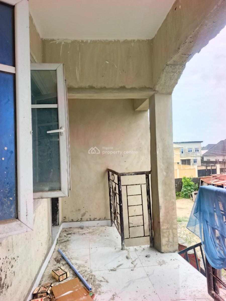 Smart Spacious Newly Built 2 Bedrooms Apartment Upstairs, Abraham Adesanya Axis, Ogombo, Ajah, Lagos, Flat / Apartment for Rent