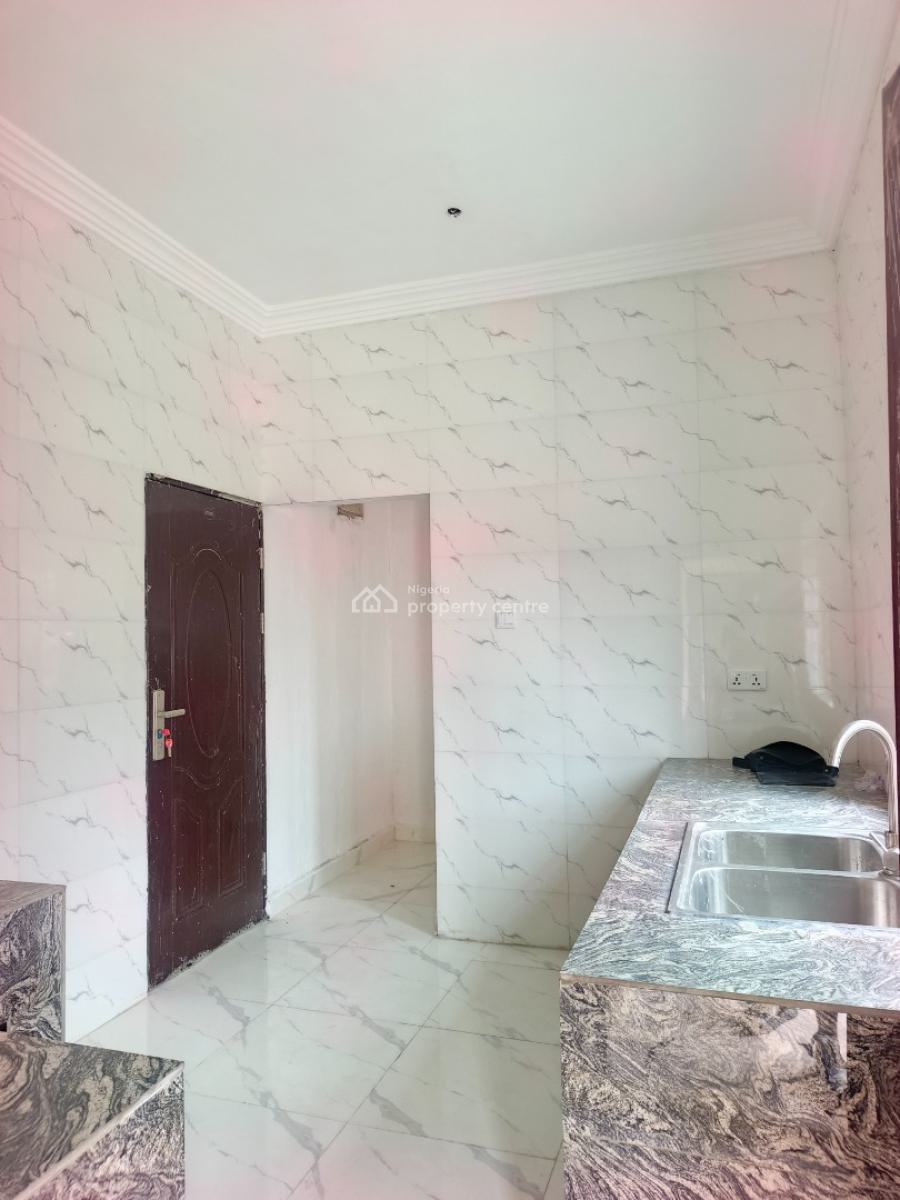Smart Spacious Newly Built 3 Bedrooms Apartment Upstairs, Abraham Adesanya Axis, Ogombo, Ajah, Lagos, Flat / Apartment for Rent